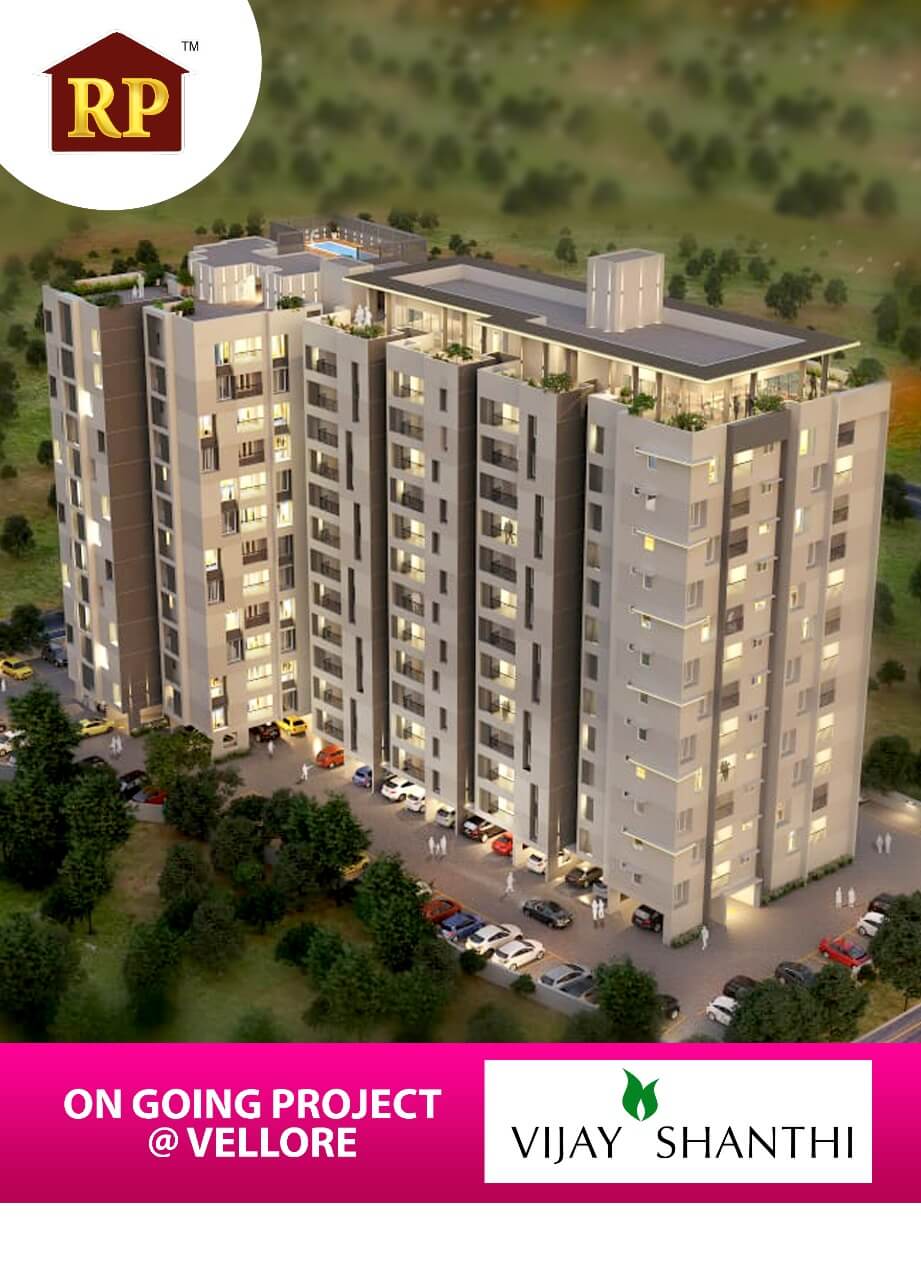 Ongoing apartment project, Vellore