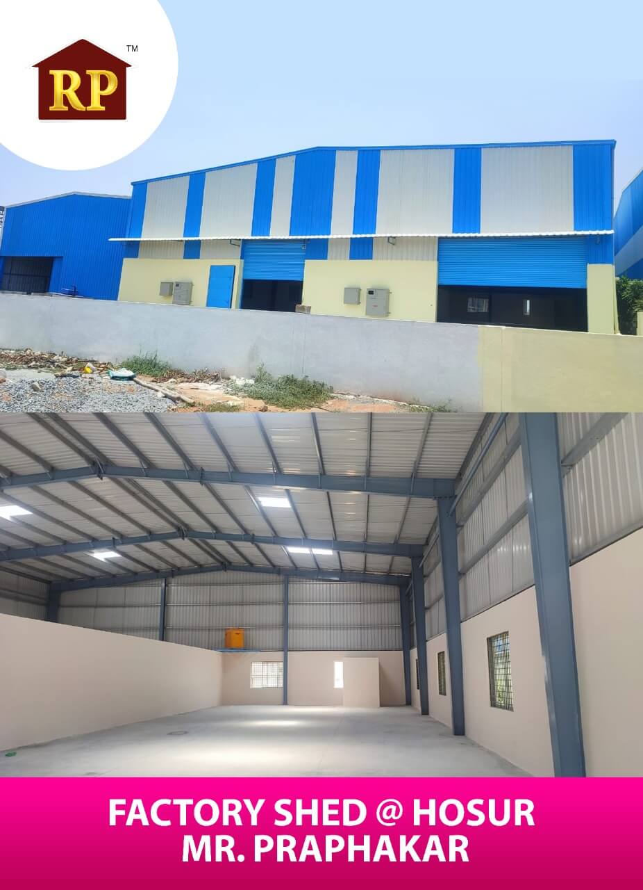Factory shed, Hosur